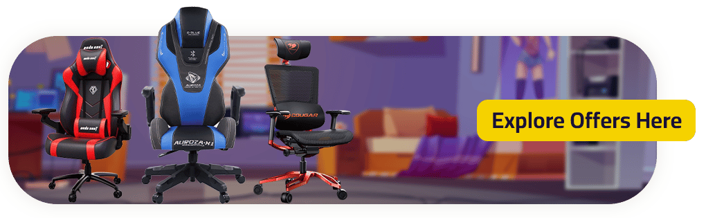 Gaming chair Cougar Armor S black computer, up to 120 kg, PU leather, 4D,  180°