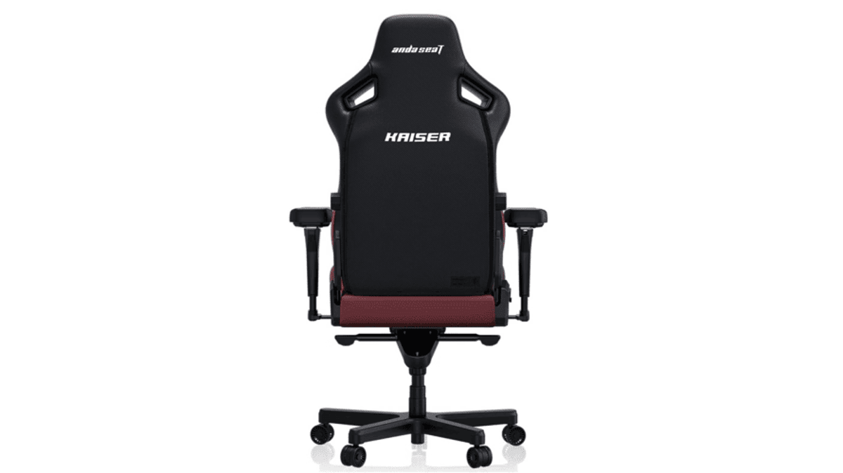 buy andaseat-kaiser-4-large-premium-pvc-leather-gaming-chair-maroon