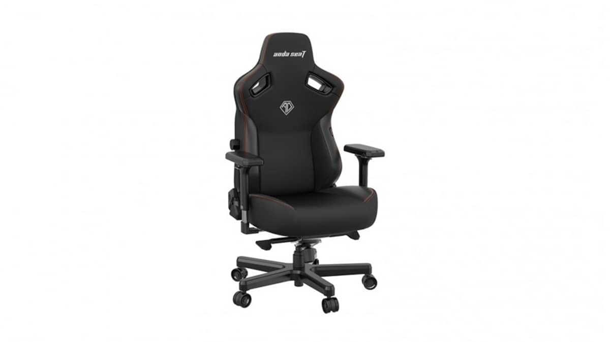 buy andaseat-kaiser-3-series-premium-gaming-chair-large-pvc-black