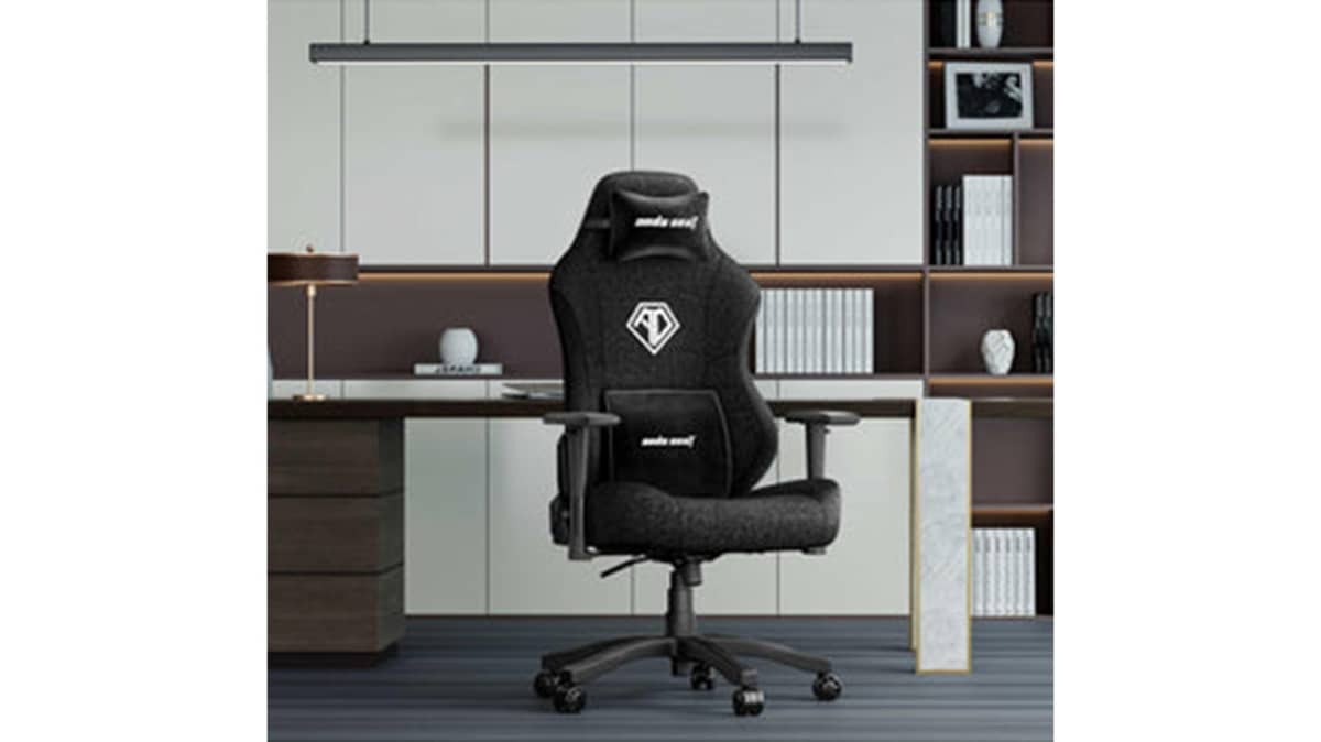 buy andaseat-phantom-3-gaming-chair-l-fabric-black
