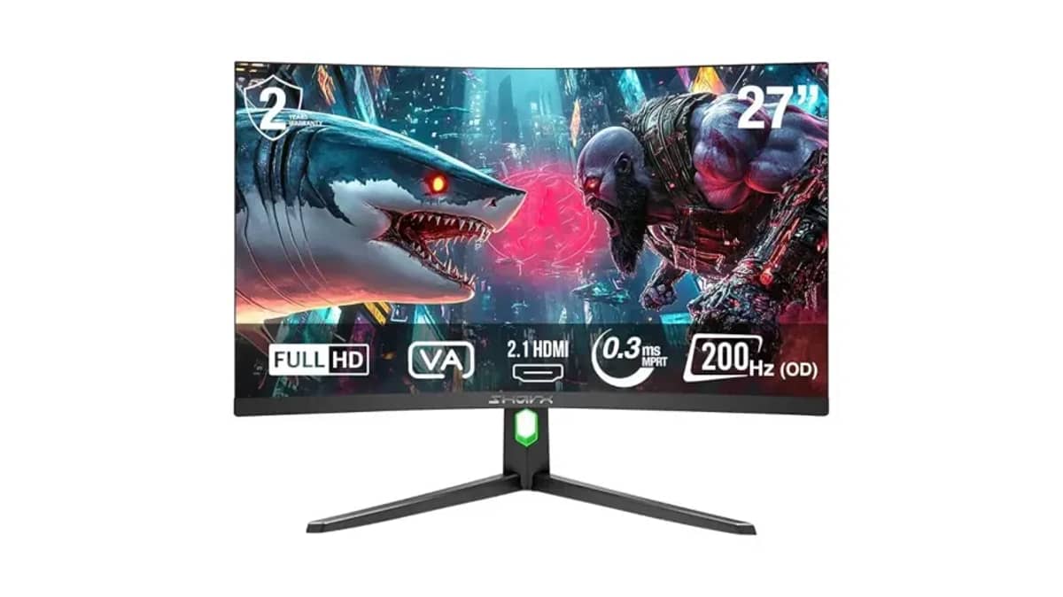 شتر sharx-gaming-monitor-27-inch-od-200hz-refresh-rate