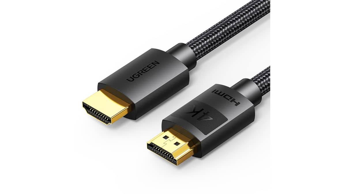 شتر ugreen-4khdmi-cable-male2male-braided-2m