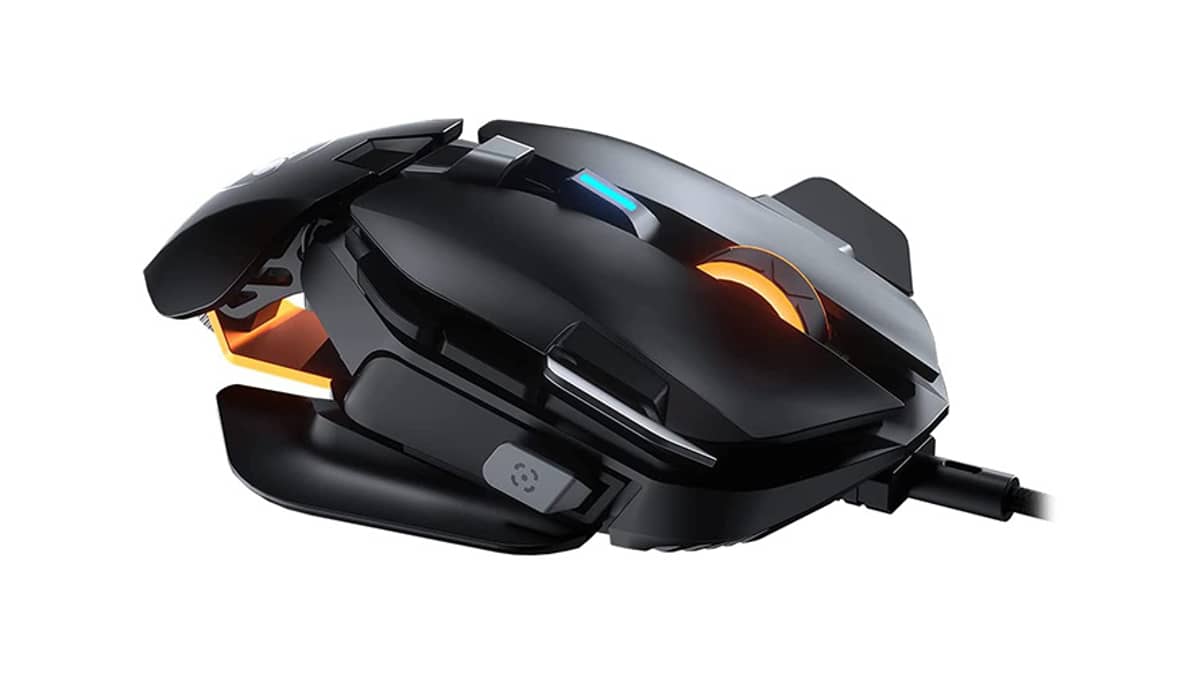 شتر cougar-dualblader-detachable-usb-optical-gaming-mouse-black