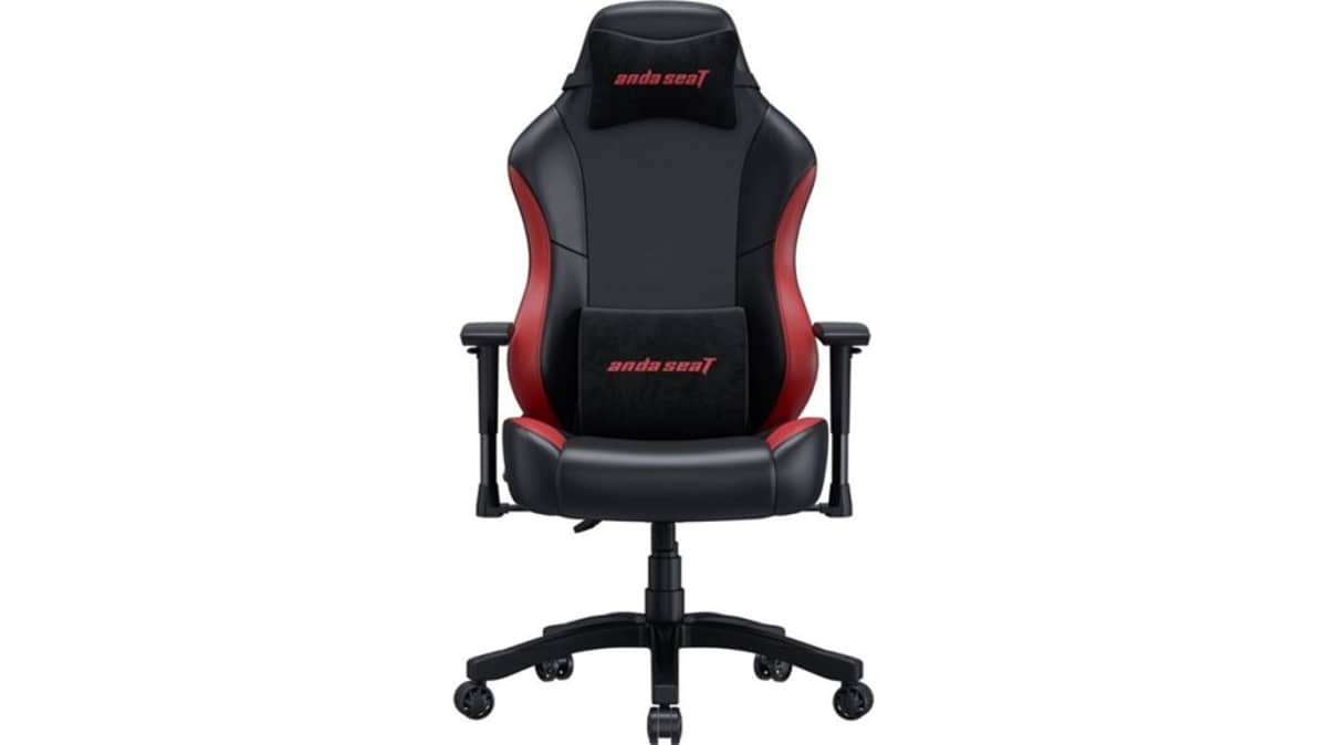 شتر andaseat-luna-l-gaming-chair-black-and-red