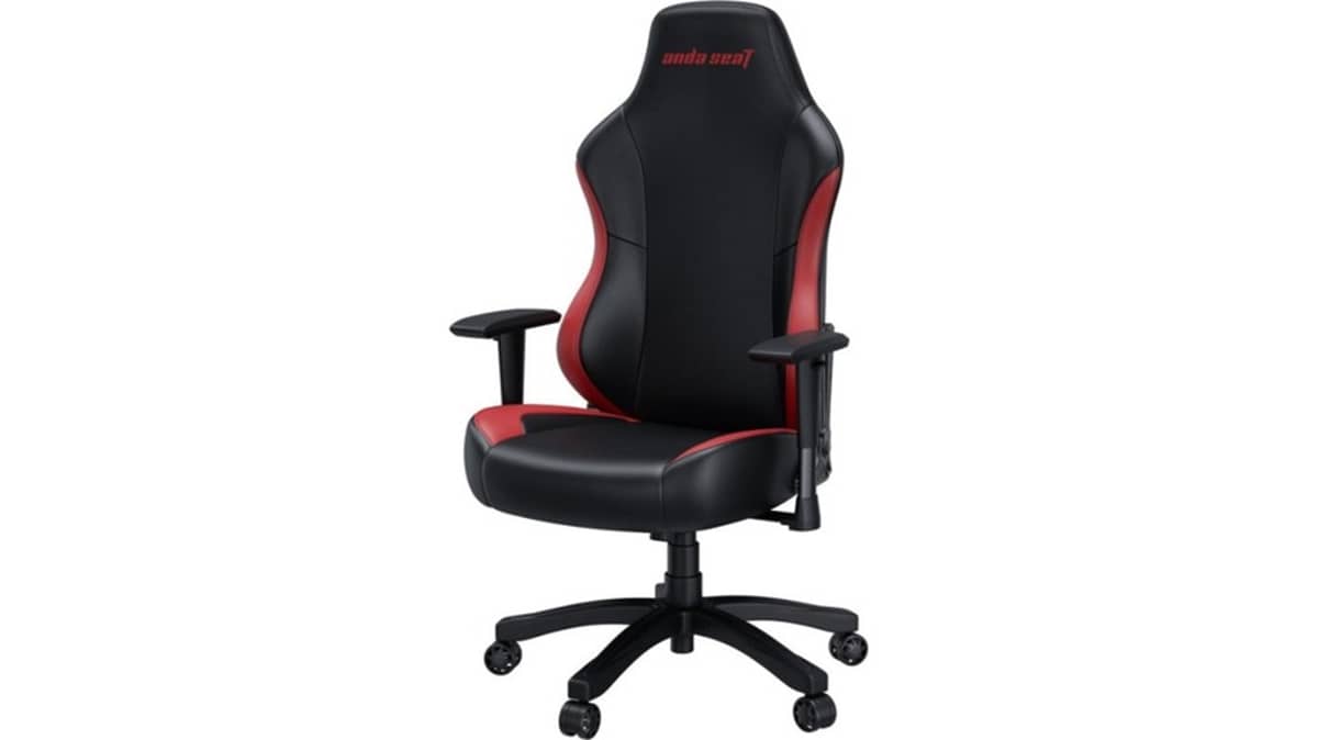 شتر andaseat-luna-l-gaming-chair-black-and-red