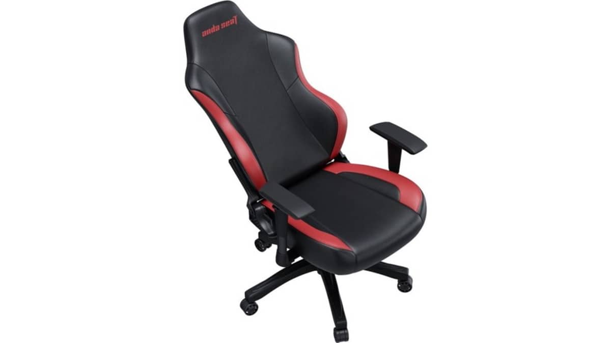شتر andaseat-luna-l-gaming-chair-black-and-red
