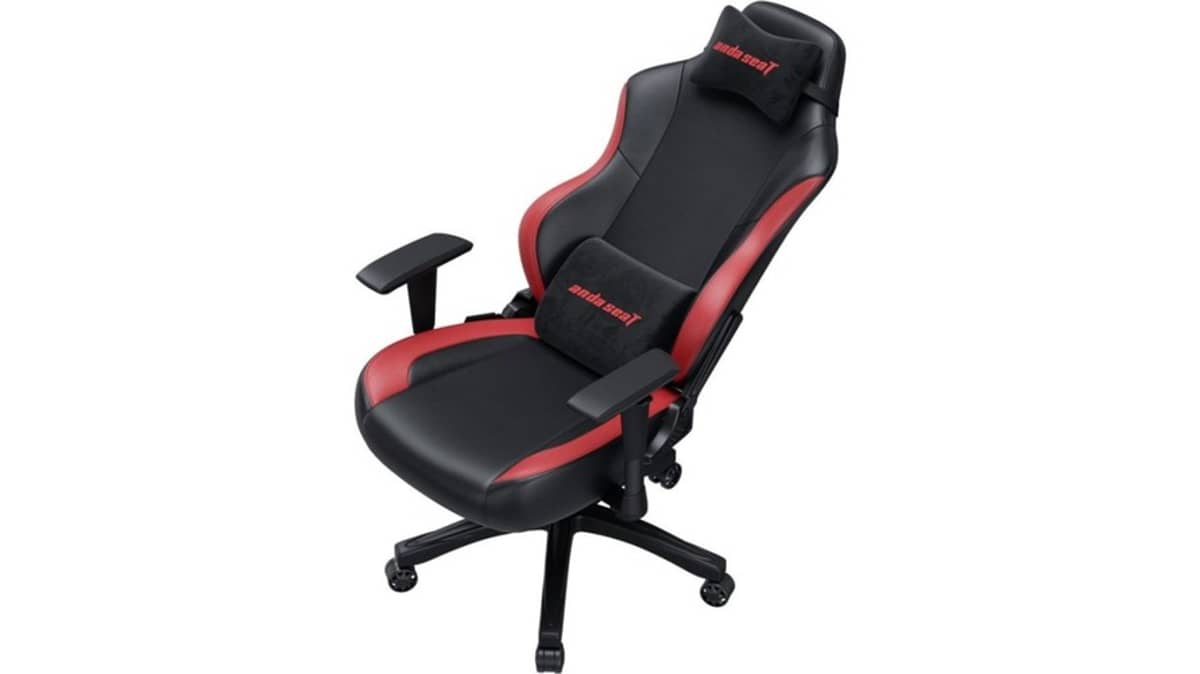 شتر andaseat-luna-l-gaming-chair-black-and-red