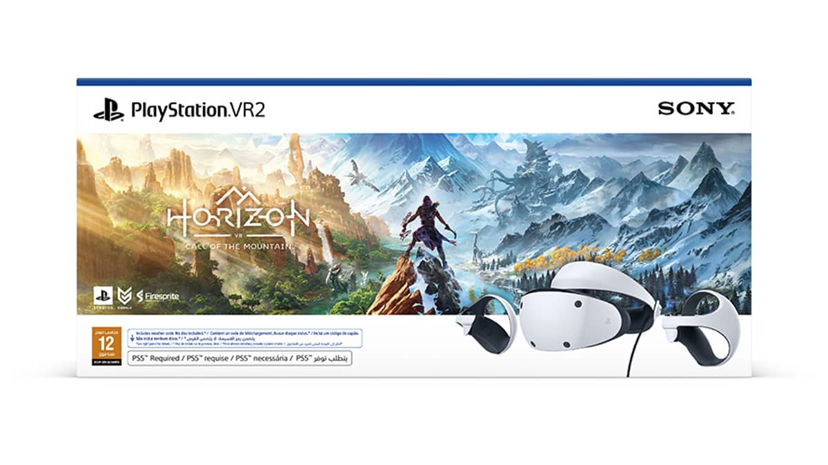 شتر playstation-vr2-horizon-call-of-the-mountain-bundle