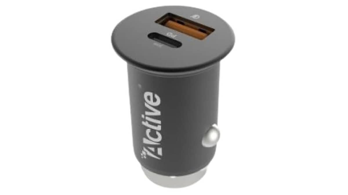 buy active-30w-go-metal-pd-qc-fast-charging-car-charger-black