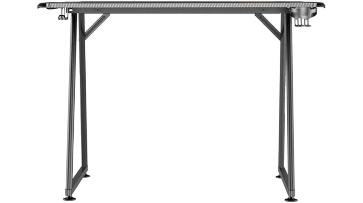 buy twisted-minds-carbon-fiber-texture-a-shaped-gaming-desk-black
