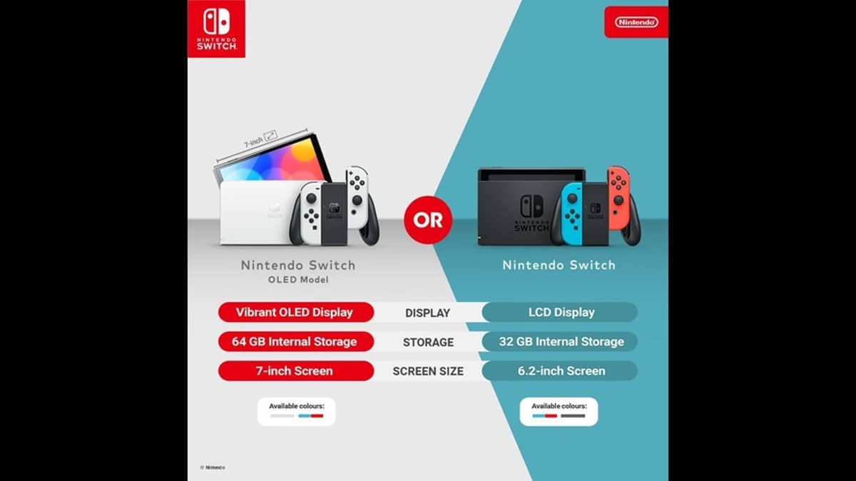 شتر nintendo-switch-oled-handheld-console-64gb-white