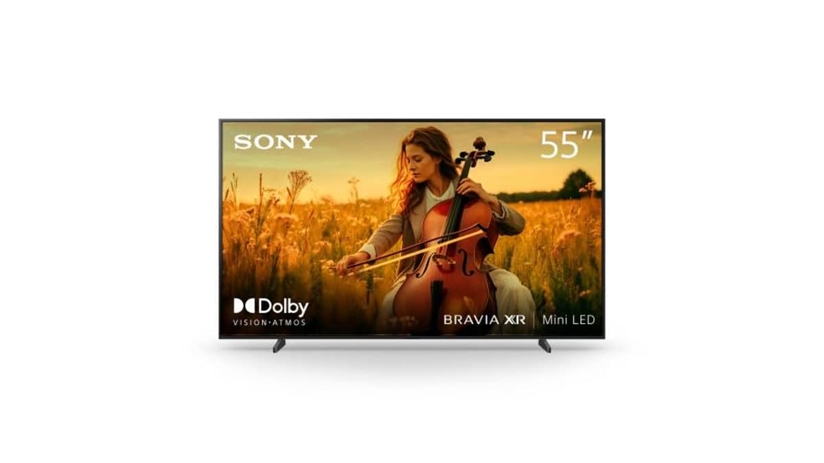شتر sony-bravia-5-k-55xr50-55-inch-class-mini-led-4k-hdr-google-tv-2025-model