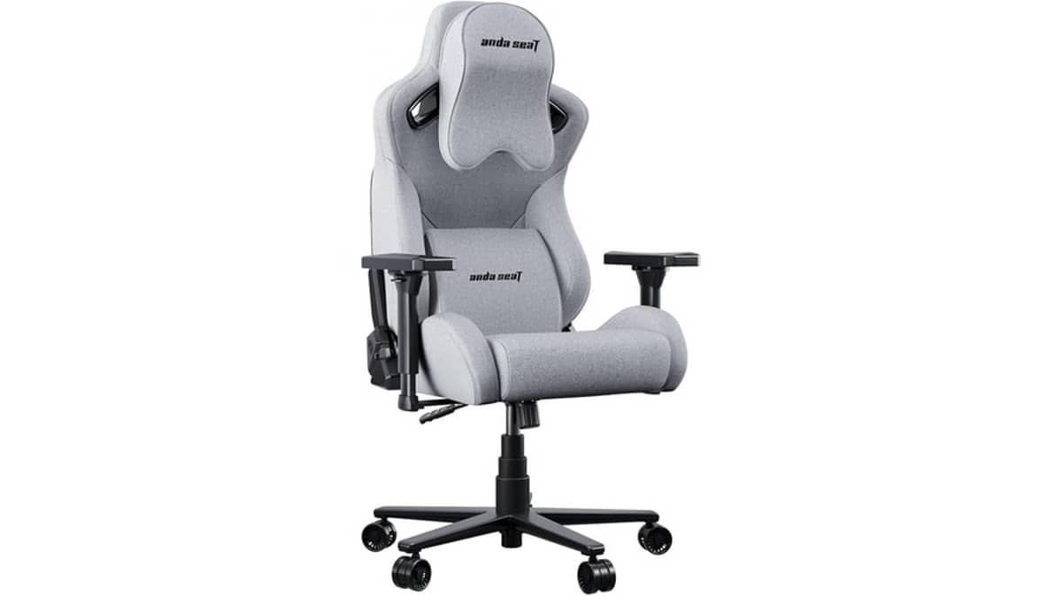 شتر andaseat-kaiser-frontier-xl-gaming-chair-grey-fabric