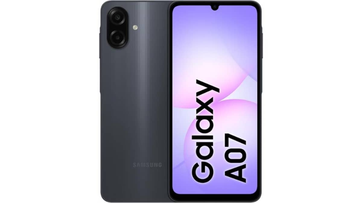 شتر samsung-galaxy-a07-smartphone-4g-128gb-4gb-ram-black