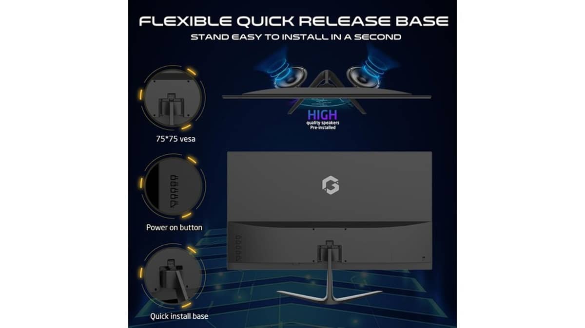 شتر gameon-22-inch-full-hd-monitor-goes22fhd120ips