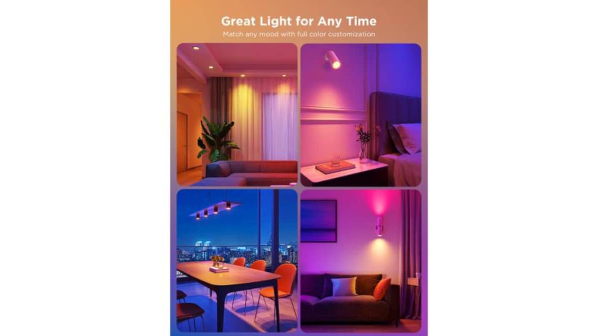 buy govee-gu10-wifi-smart-bulbs-400lm-led-bulb-dimmable-16-million-colors-h600d