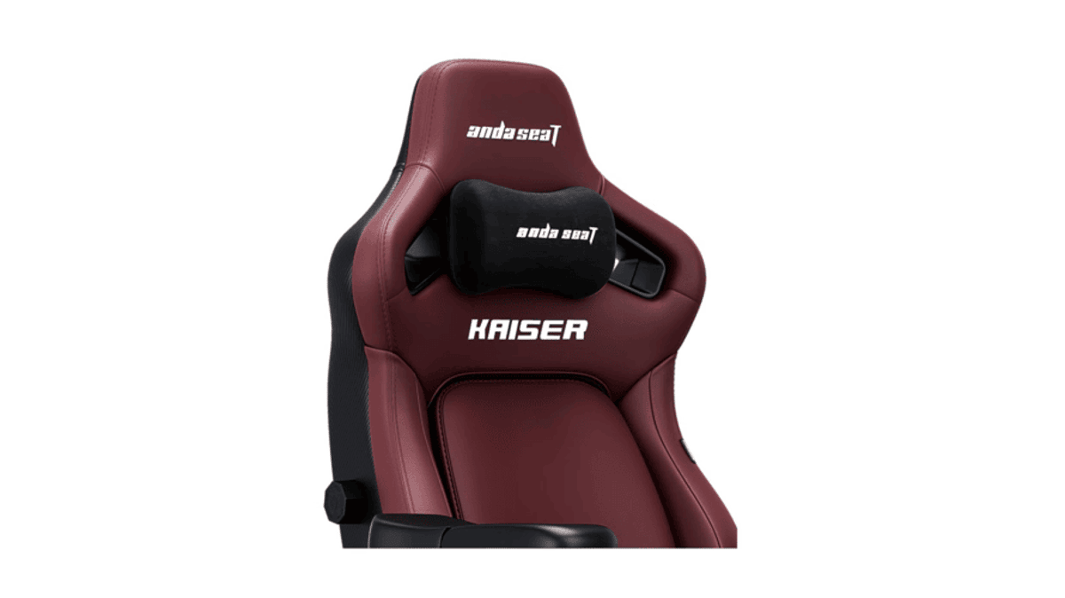 buy andaseat-kaiser-4-large-premium-pvc-leather-gaming-chair-maroon