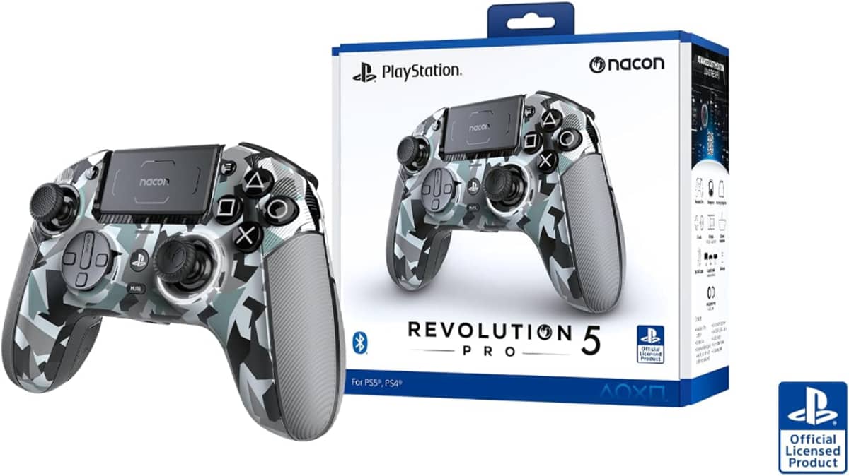 شتر nacon-revolution-5-pro-controller-arctic-camo
