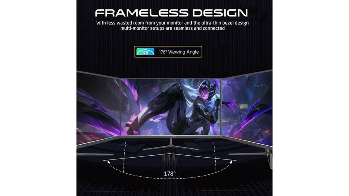 شتر gameon-22-inch-full-hd-monitor-goes22fhd120ips
