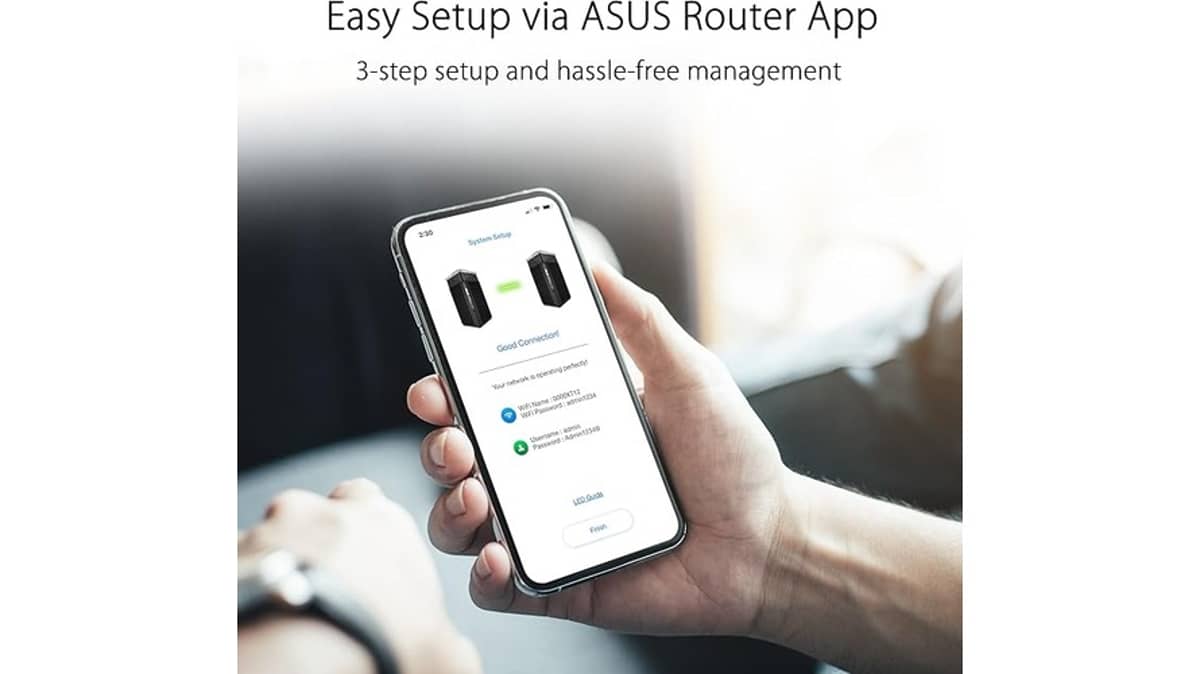 buy asus-zenwifi-pro-xt12-ax11000-tri-band-wifi-6-router-12-streams-3000-sq-ft-coverage-free-network-security-parental-controls-dual-25g-ports