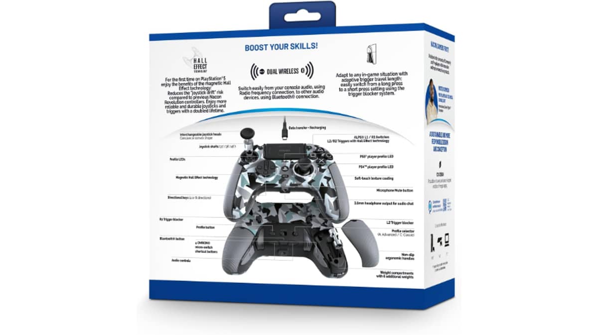 شتر nacon-revolution-5-pro-controller-arctic-camo