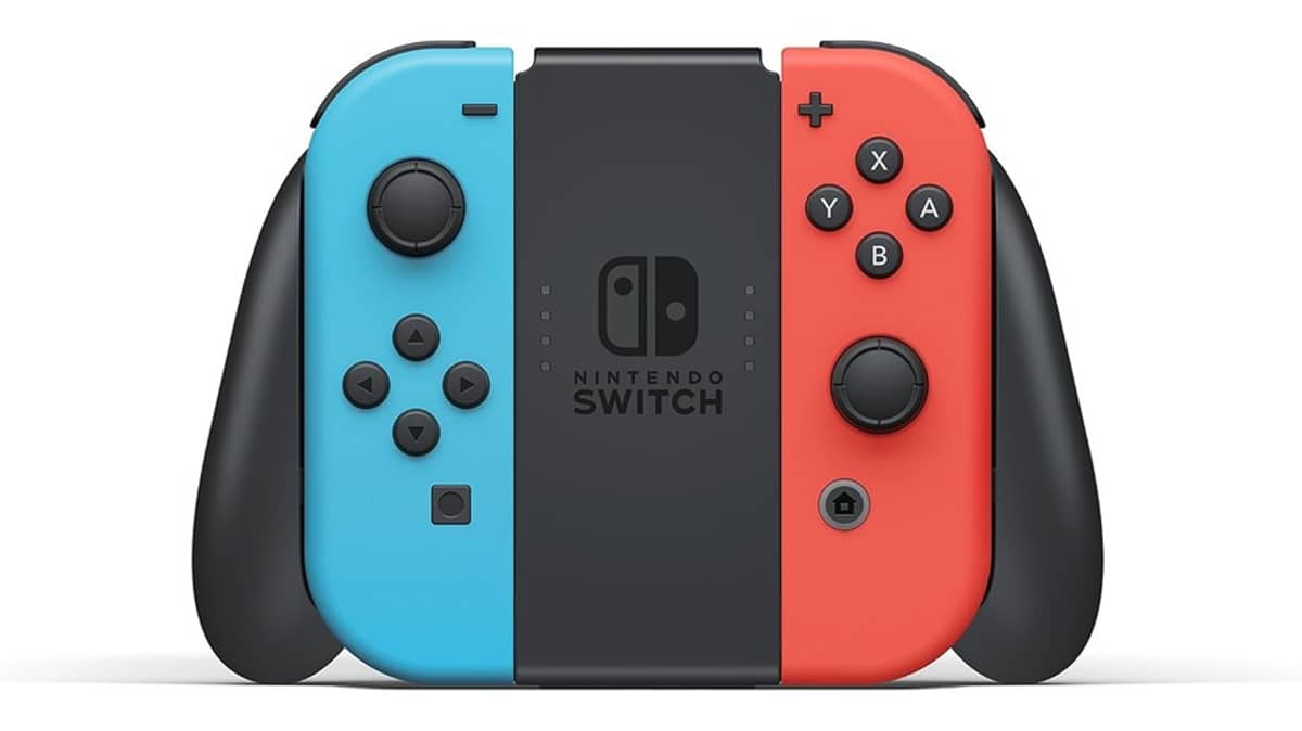 شتر nintendo-switch-oled-handheld-console-64gb-neon-blue-and-red