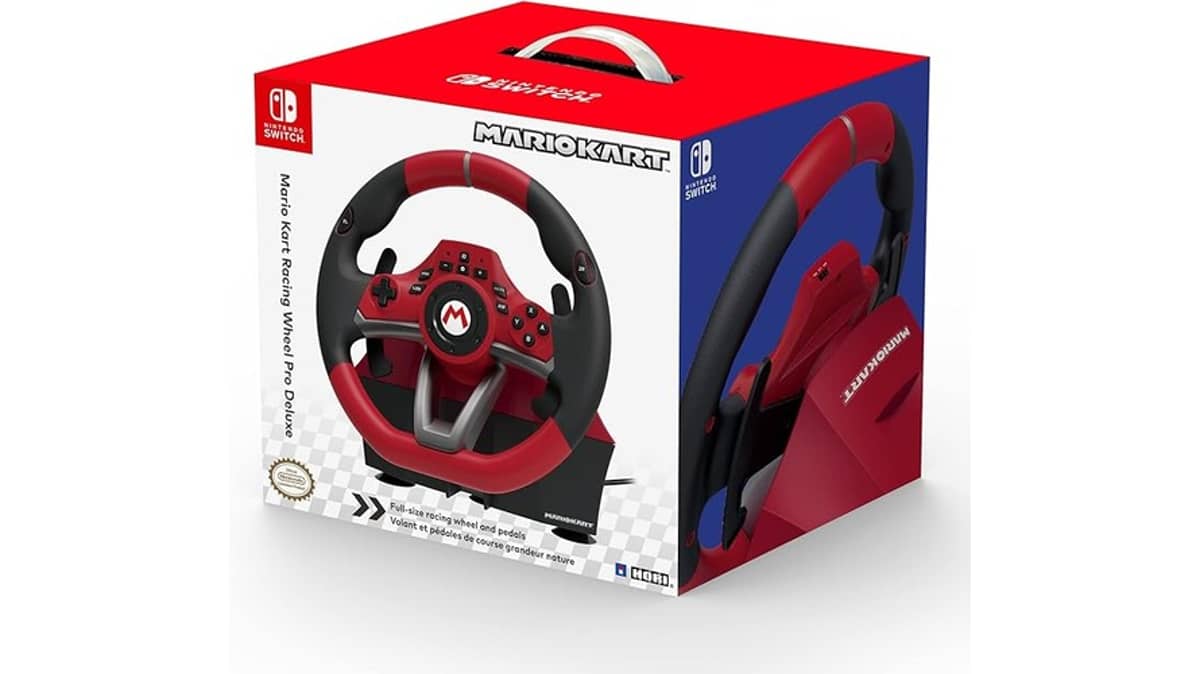 شتر hori-nintendo-switch-mario-kart-racing-wheel-pro-deluxe-blackred