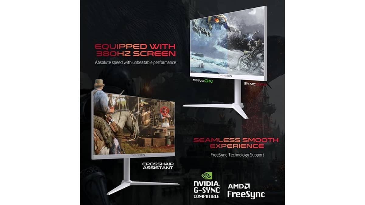 buy gameon-goap27fhd380ips-artic-pro-series-gaming-monitor
