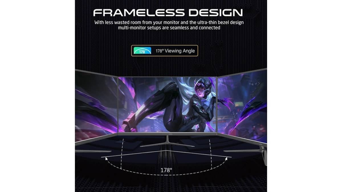 شتر gameon-27-inch-gaming-monitor-fhd-goes27fhd120ips