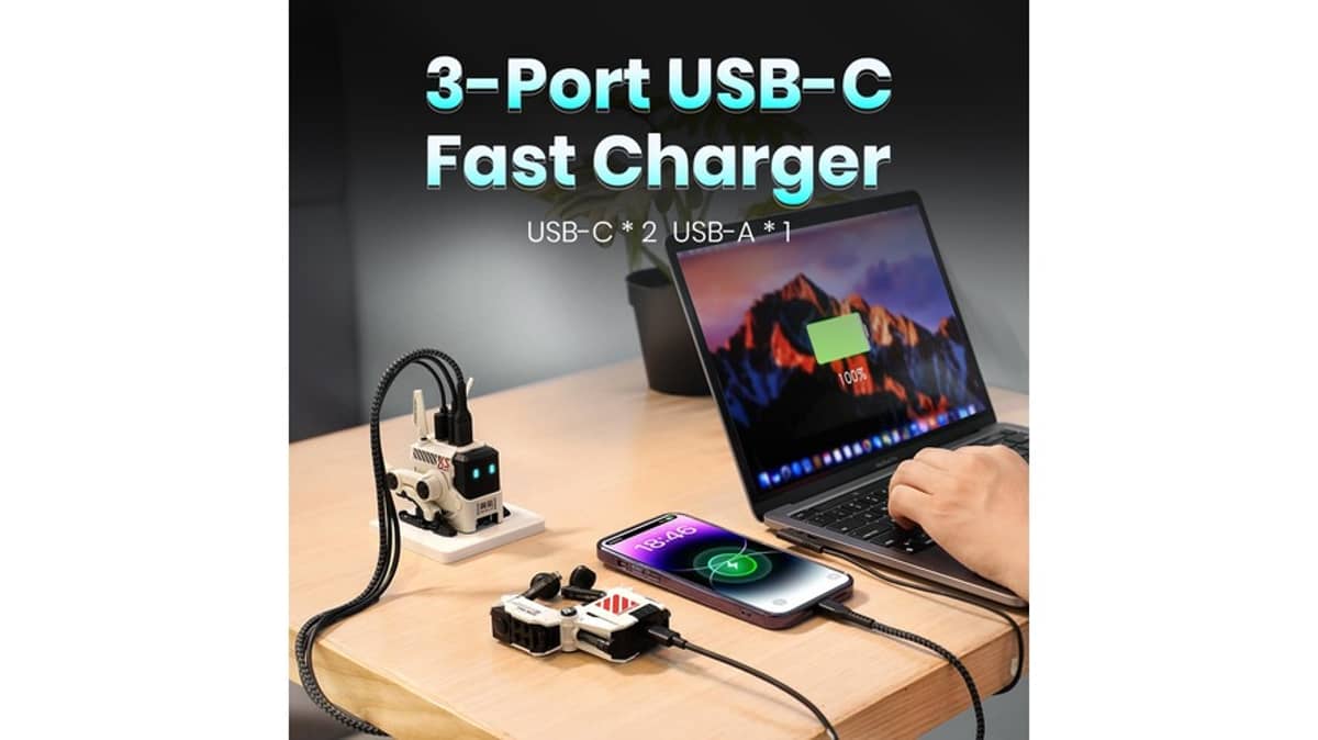 buy gravastar-alpha65-gan-65w-wall-charger-white