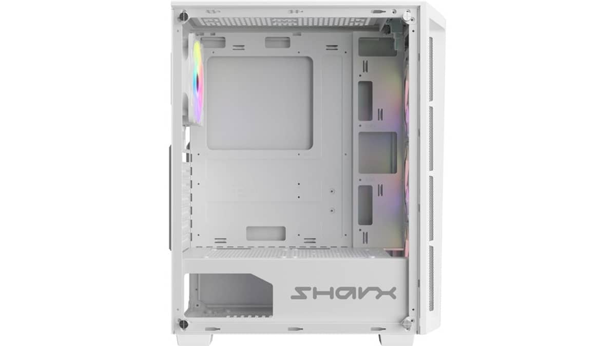 شتر sharx-razorfin-argb-atx-pc-case-with-front-mesh-panel-r-200w