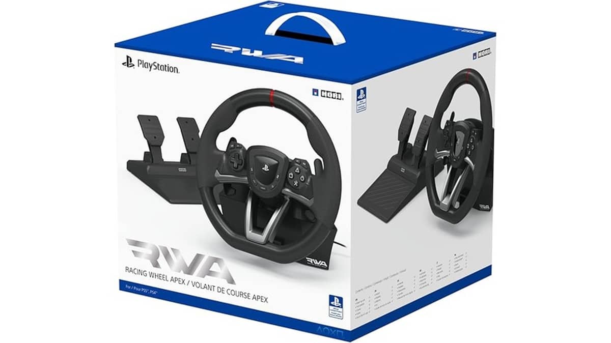 buy hori-apex-racing-wheel-for-playstation-5-black
