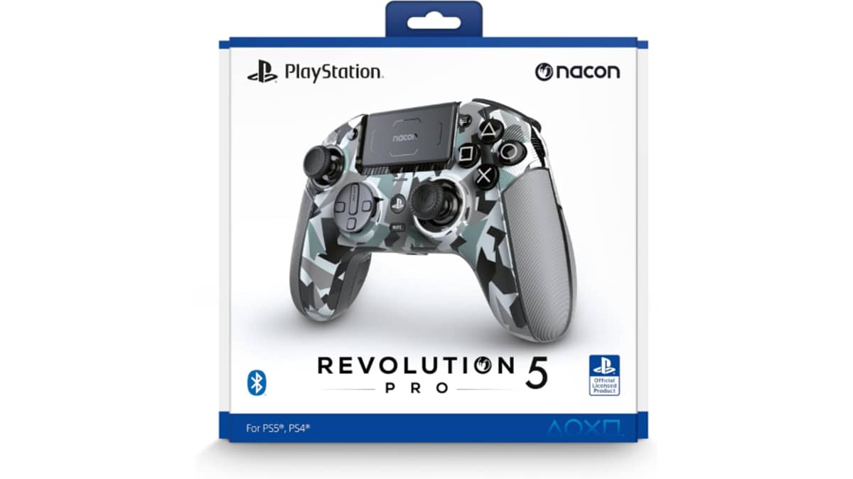 شتر nacon-revolution-5-pro-controller-arctic-camo
