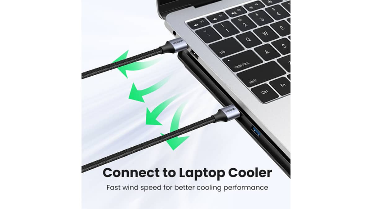 شتر ugreen-usb-braided-cable