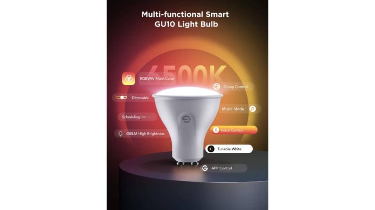 buy govee-gu10-wifi-smart-bulbs-400lm-led-bulb-dimmable-16-million-colors-h600d