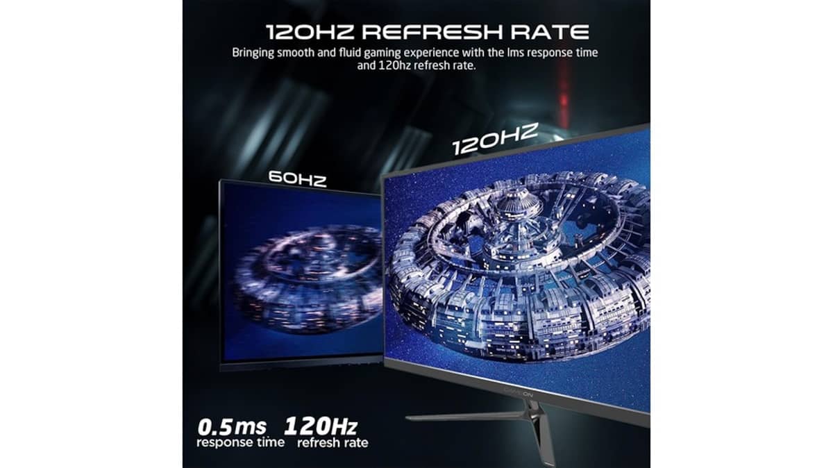 شتر gameon-22-inch-full-hd-monitor-goes22fhd120ips