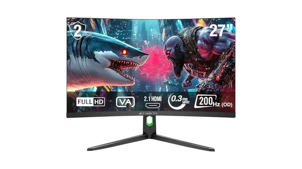 شتر sharx-gaming-monitor-27-inch-od-200hz-refresh-rate
