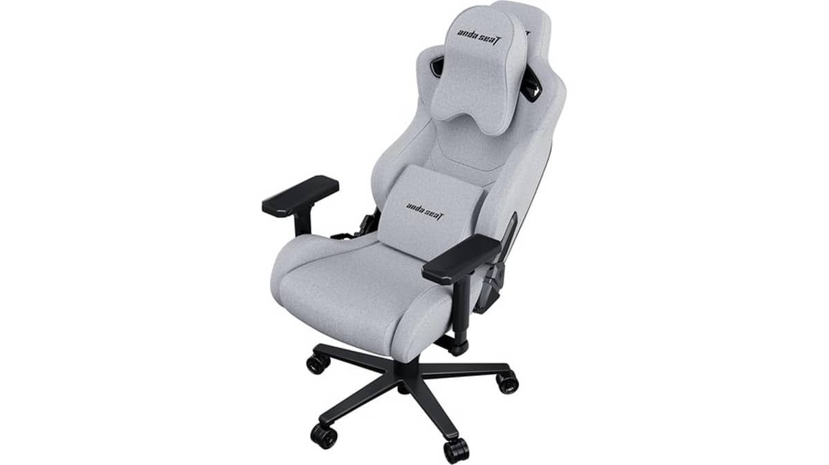 شتر andaseat-kaiser-frontier-xl-gaming-chair-grey-fabric