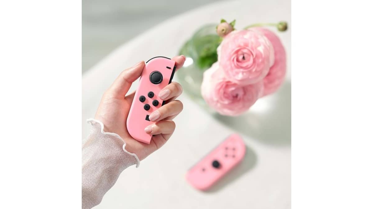 buy nintendo-switch-joy-con-wireless-controller-pastel-pink