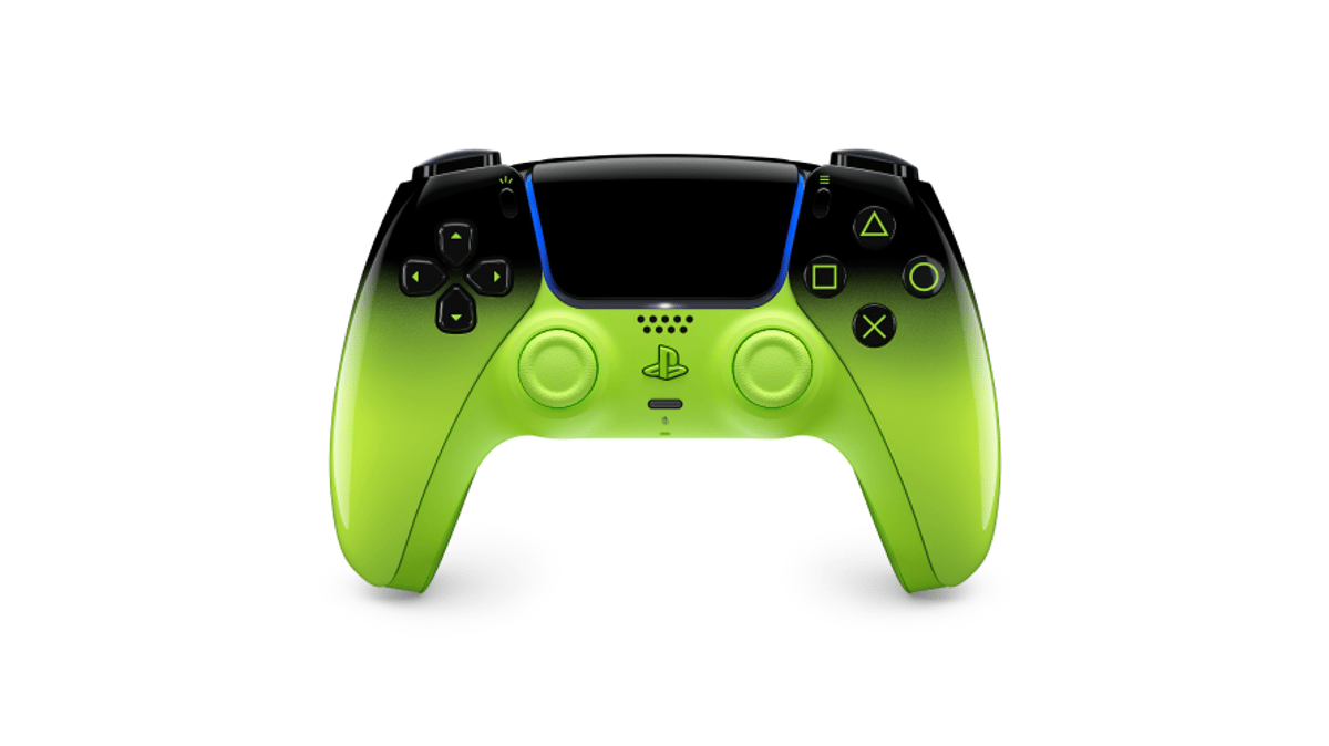 شتر sony-dualsense-wireless-controller-hyperpop-collection-remix-green