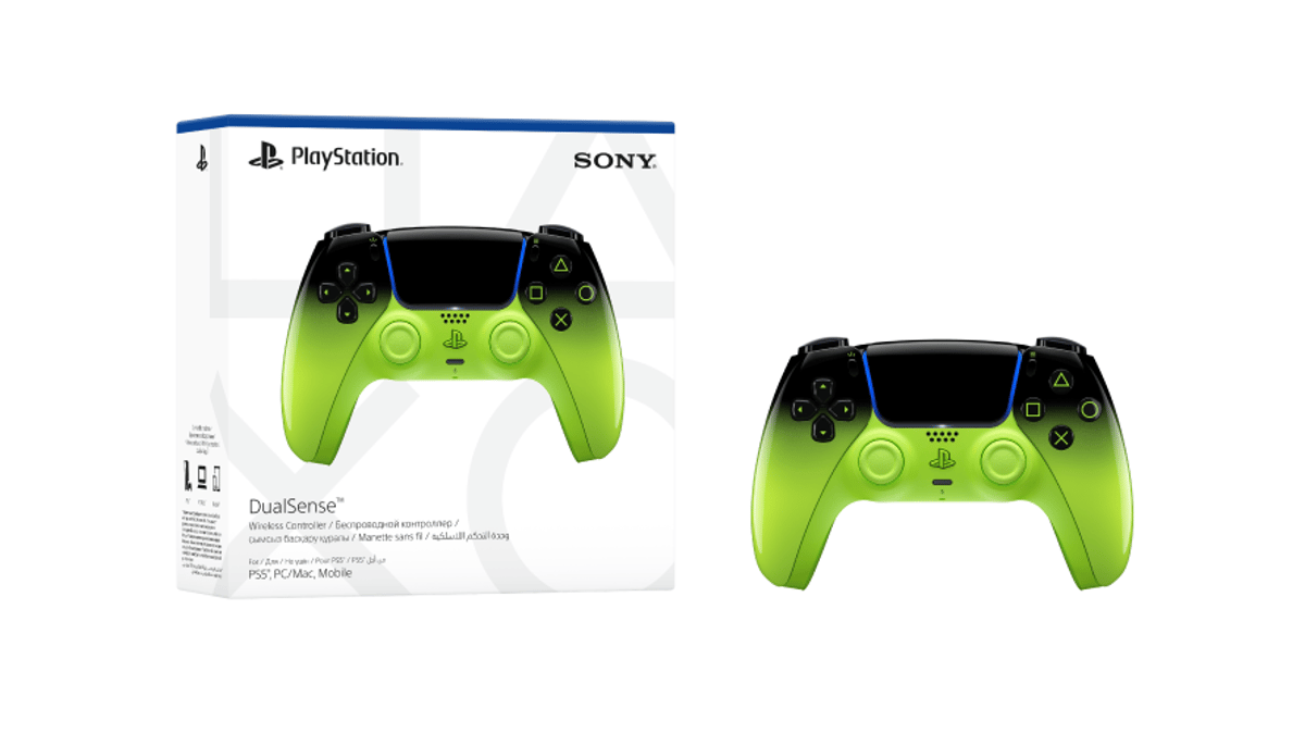 شتر sony-dualsense-wireless-controller-hyperpop-collection-remix-green