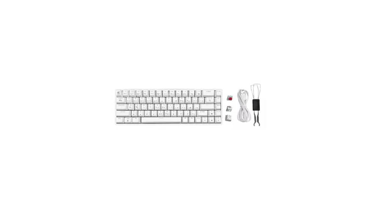 buy kgaming-whitecore-gaming-keyboard-blue-switch