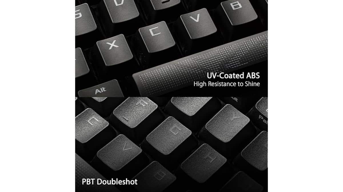 شتر asus-rog-strix-scope-ii-full-size-gaming-keyboard-or-dampening-foam-or-pre-lubed-rog-nx-snow-switches-or-pbt-keycaps-or-multi-function-controls-or-hotkeys-for-xbox-game-bar-and-recording-or-rgb-black-or-us-layout