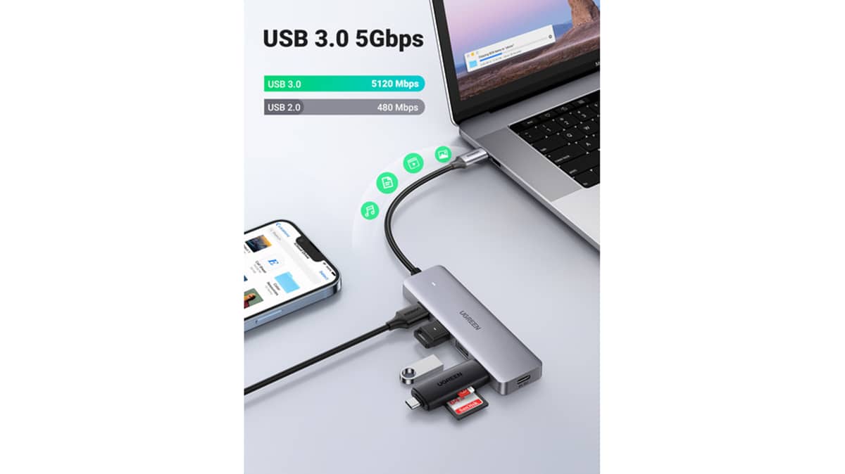 buy ugreen-4port-usb3-hub-usbc-power-supply