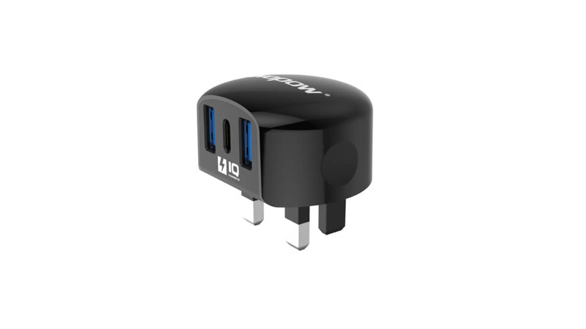 شتر wopow-a15-wall-charger-2-ports-17w-black