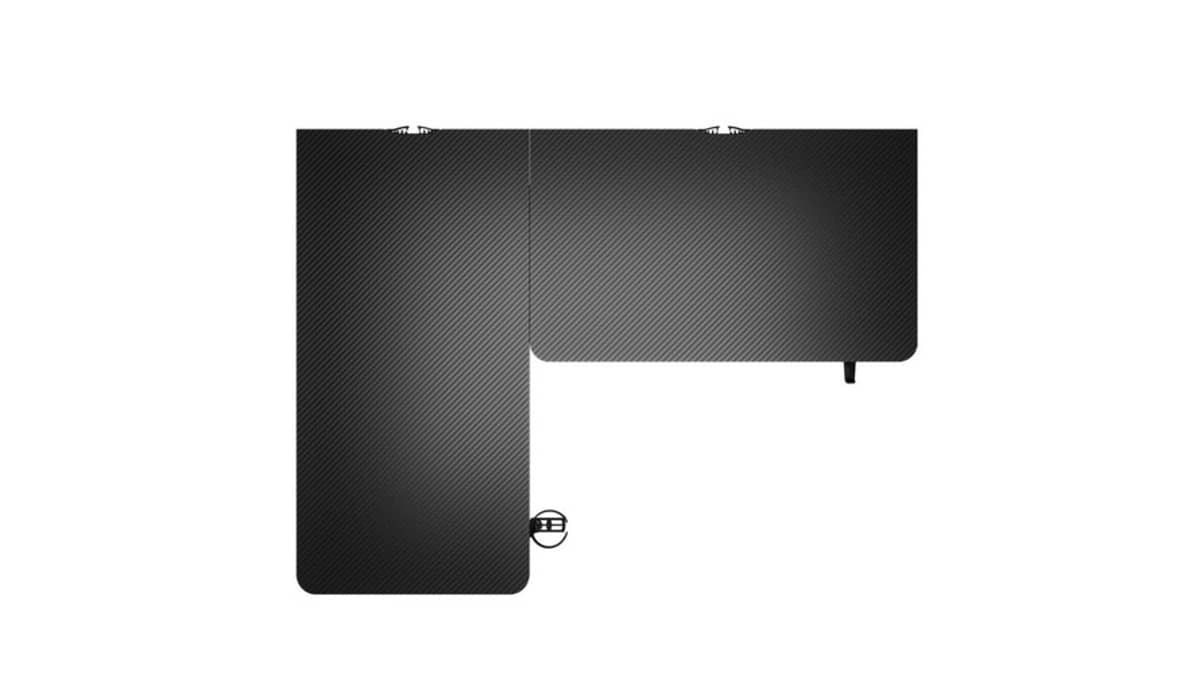 buy andaseat-gaming-desk-wind-seeker-black-carbon-fiber-texture-tabletop