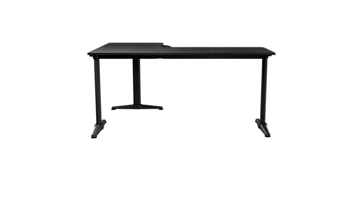 buy andaseat-gaming-desk-wind-seeker-black-carbon-fiber-texture-tabletop