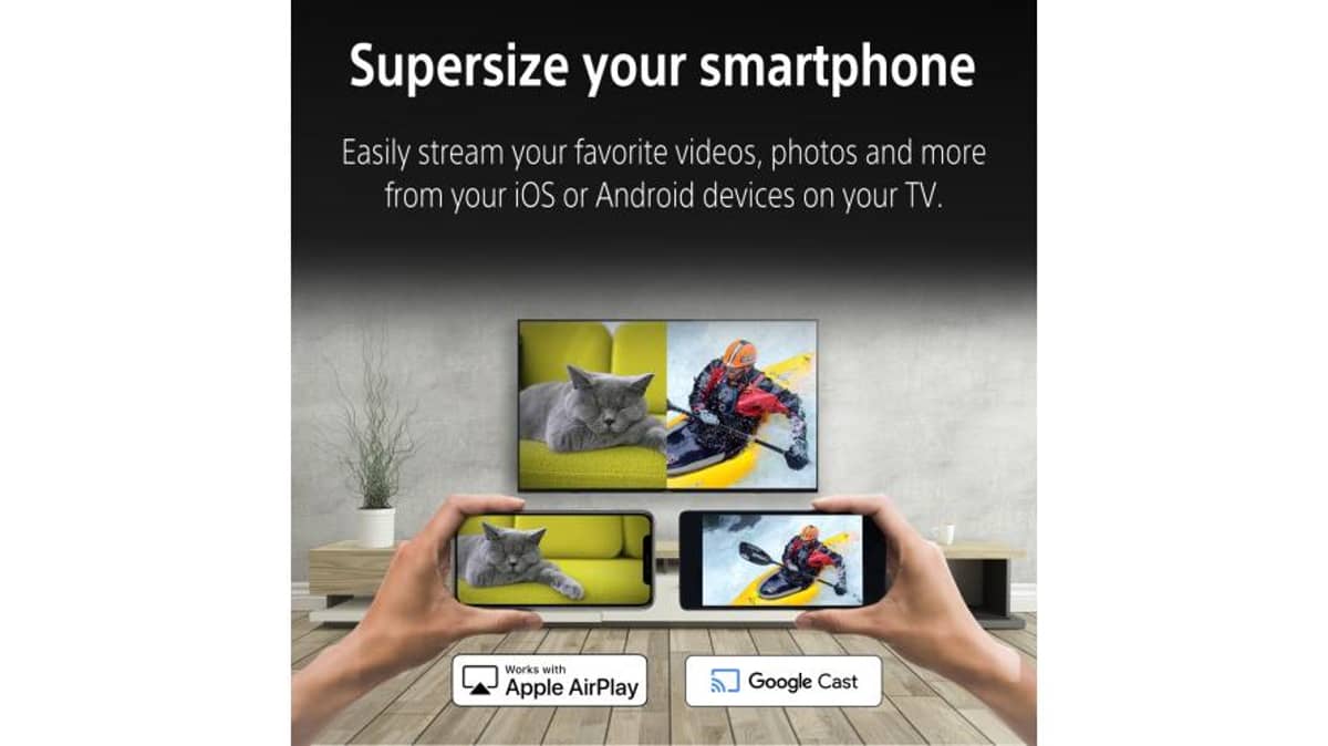 شتر sony-bravia-5-k-55xr50-55-inch-class-mini-led-4k-hdr-google-tv-2025-model