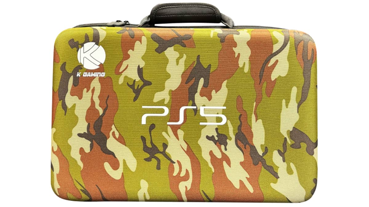 شتر k-gaming-ps5-hard-bag-camo