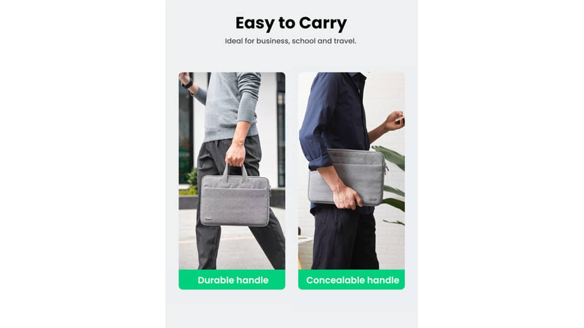 شتر ugreen-laptop-bag-15-159-inch-gray